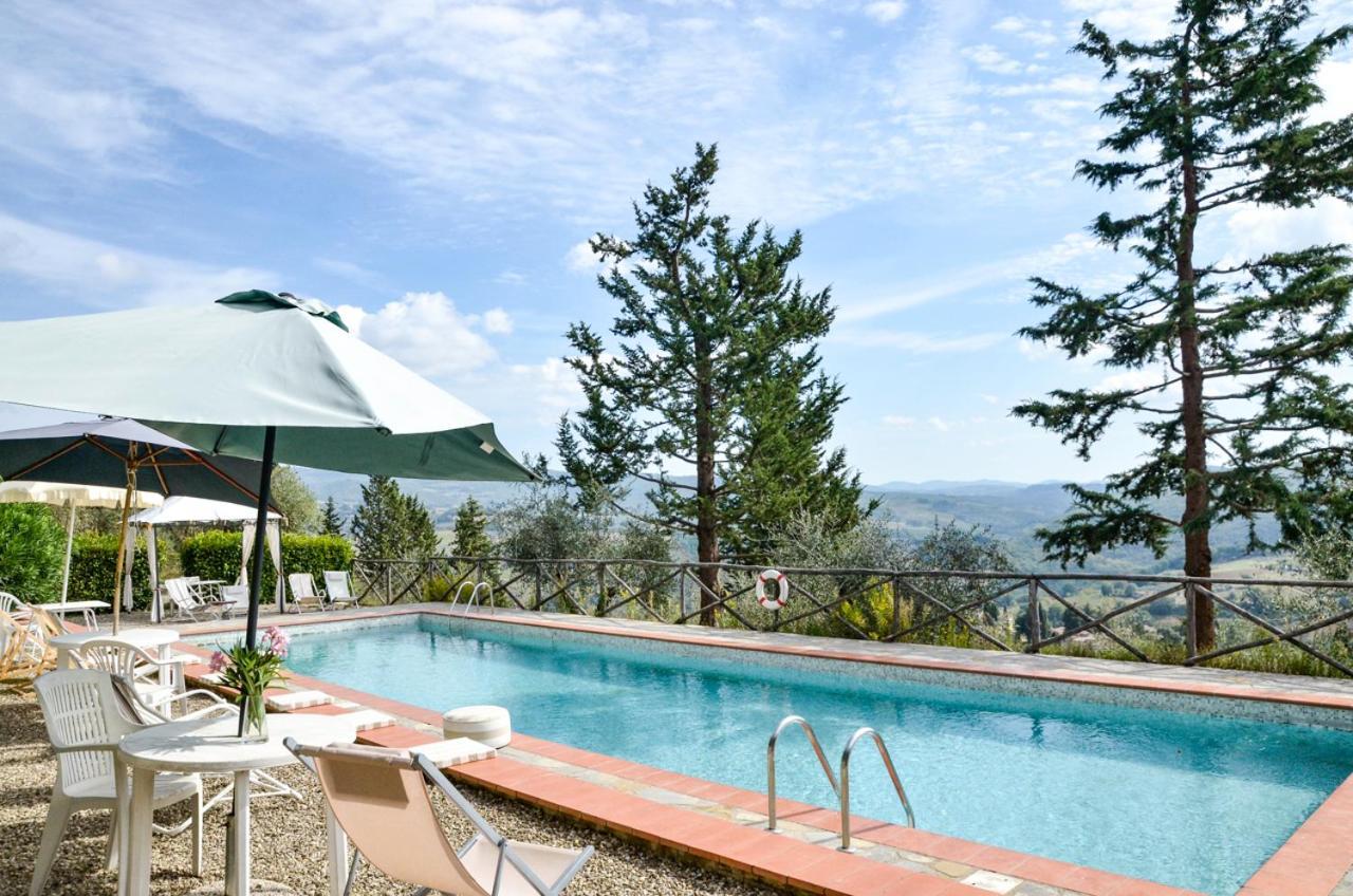Casa Degli Ulivi - Cottage With Swimming Pool Castellina in Chianti Dış mekan fotoğraf