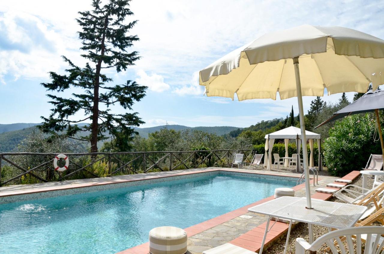 Casa Degli Ulivi - Cottage With Swimming Pool Castellina in Chianti Dış mekan fotoğraf
