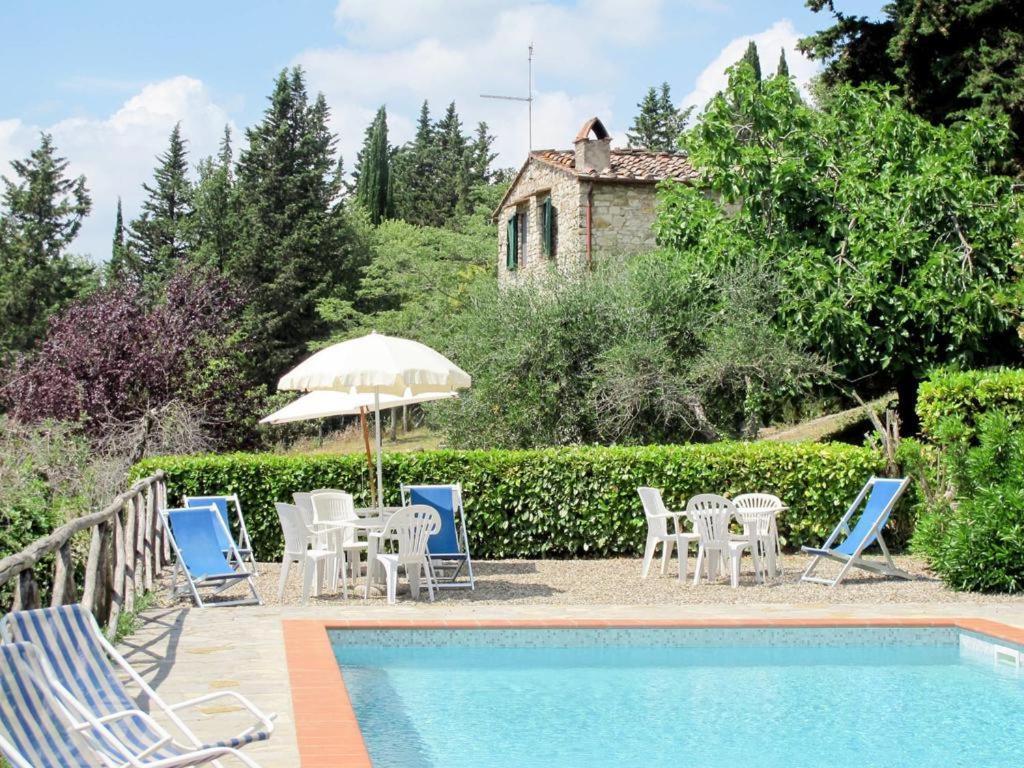 Casa Degli Ulivi - Cottage With Swimming Pool Castellina in Chianti Dış mekan fotoğraf