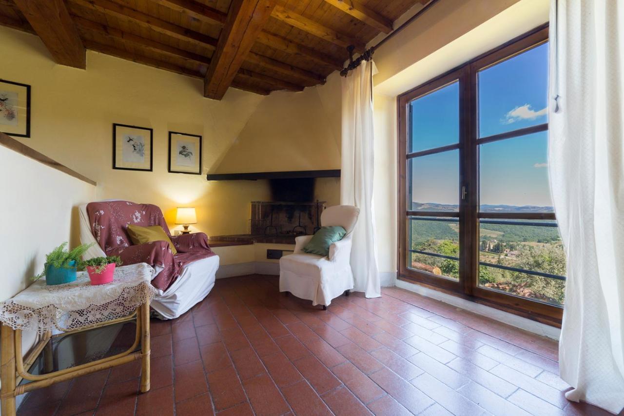 Casa Degli Ulivi - Cottage With Swimming Pool Castellina in Chianti Dış mekan fotoğraf